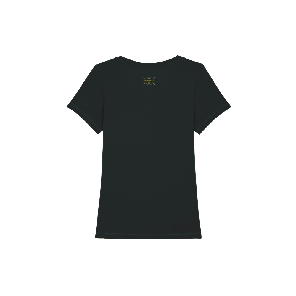 T-Shirt (Mountain) - Black / Gold