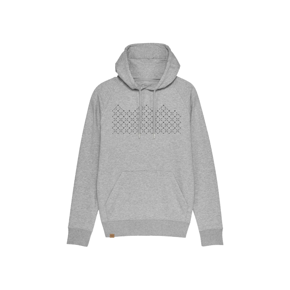 Hoodie (Mountain) Gray / Black