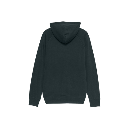 Hoodie (Mountain) - Black / White