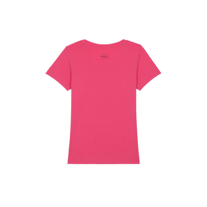 T-Shirt (Mountain) - Pink / Black